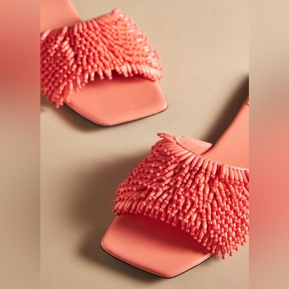 NWT Jeffrey Campbell Beaded Sandals - Picture 4 of 4